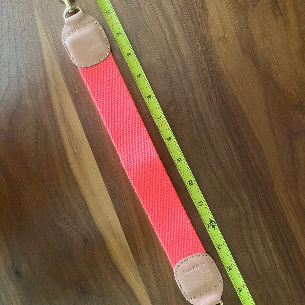 Clare V Pinkish/Salmon Short Bag Strap